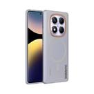 Capa Magnética Translúcida Fina Para Carregamento Para Xiaomi Redmi Note 15 14 pro plus 4G 5G, Capa