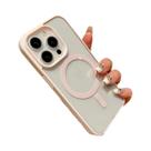 Capa Magnética Transparente De Luxo À Prova De Choque Para Carregamento Sem Fio Magsafe iPhone 17 16