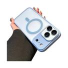 Capa Magnética Transparente De Luxo Com Carregamento Sem Fio Para iPhone 17 16 15 14 13 12 11 pro