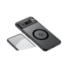 Capa Magnética Transparente Fosca Para Carregamento Sem Fio Magsafe Para Google Pixel 9 pro XL 8 7