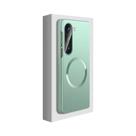 Capa Magnética Ultrafina Fosca Metálica Magsafe Para Samsung Galaxy Z Fold 7 6 5 4 Com Carregamento
