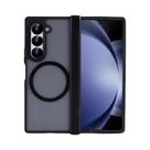 Capa Magsafe Transparente Para Samsung Galaxy Z Fold 4 5 6 7 Com Dobradiça, À Prova De Choque E