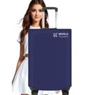 Capa mala 10kg p pequena viagem avião bordo bagagem protetora tnt masculina feminina unissex nas cores azul escuro vinho preto e marrom