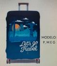 Capa Mala Qualis Lets go Travel P