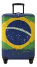 Capa Mala Viagem Protetora Suplex Resistente Brasil Bagagem Capa Mala Viagem Protetora Suplex Resistente Brasil Bagagem