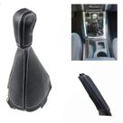 Capa Manopla e coifa Câmbio Manual + Alavanca Freio de Mão Chevrolet S10 Trailblazer 2012 a 2016