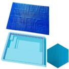 Capa Manta Térmica Para Piscina 4 x 3m Nassau Splash Igui 500 Micras Azul