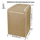Capa Máquina De Lavar 10 11 12 Kg - Brastemp Electrolux Consul Colormaq Impermeável