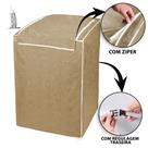 Capa Máquina De Lavar 10Kg 11Kg 11,5Kg e 12Kg BRASTEMP Com Zíper e Ajustável