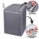 Capa Máquina De Lavar 10Kg 11Kg 11,5Kg e 12Kg BRASTEMP Com Zíper e Ajustável