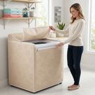 Capa Máquina de Lavar Com Zíper Impermeável 10KG a 12KG Consul Brastemp Colormaq e Dako Maxi Capa Máquina de Lavar Com Zíper Impermeável 10KG a 12KG Consul Brastemp Colormaq e Dako Maxi