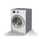 Capa Maquina de Lavar com Zíper Vida Pratika Proteção Total Electrolux Brastemp Consul 10kg 11kg 12kg 13kg 15kg