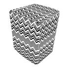 Capa Máquina De Lavar Forrada Zigzag Tamanho:m
