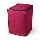Capa Máquina Lavar Roupas Brastemp 12kg 13kg 15kg Flanelada cor vinho Capa Máquina Lavar Roupas Brastemp 12kg 13kg 15kg Flanelada cor vinho