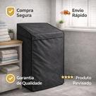 Capa Máquina Lavar Roupas Ziper 10 11 12 13 14 15 16 17 18kg