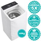 Capa Maquina Panasonic Brastemp Electrolux Consul 18kg Impermeavel Reforçado Protetora Sol Chuva Sereno Maresia Capa Maquina Panasonic Brastemp Electrolux Consul 18kg Impermeavel Reforçado Protetora Sol Chuva Sereno Maresia