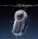 Capa Mergulho Insta360 X4 Original - Invisible Dive Case Transparente