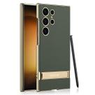 Capa Miimall Slim Leather com suporte para Samsung Galaxy S24 Ultra