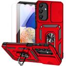 Capa Militar Vermelha M MAIKEZI para Samsung Galaxy A15 5G 6,5"