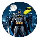 Capa Mini Painel Redondo Com Elástico Morcego Herói Batman Infantil Estilo Veste Fácil