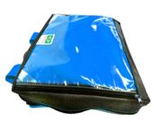 Capa Mochila Bag Motoboy 45 litros Impermeavel Reforçada Azul Royal
