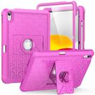 Capa MoKo iPad 11ª e 10ª geração 11/10,9" vermelha à prova de choque