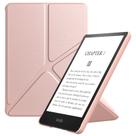 Capa MoKo para Kindle Paperwhite 2021 6,8" com suporte em ouro rosa