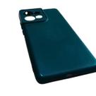 Capa Moto Edge 50 5G Silicone Premium: Cores Frias e Estilo! Cor:AZUL PETRÓLEO