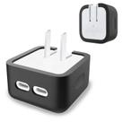 Capa NOUKAJU para Adaptador de Energia Apple 35W em Silicone Preto