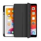 Capa Novo iPad 9a Geração 10.2 2021 Premium Slim Antichoque com Compart. para Pencil Preto