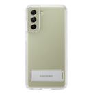 Capa Original Samsung Clear Standing Galaxy S21 FE 6.4 pol G990