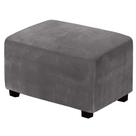 Capa otomana H.VERSAILTEX Real Velvet Plush GG cinza