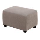 Capa otomana H.VERSAILTEX Retangular Taupe