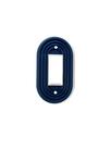 Capa Oval para Interruptor de Luz Mid-Century Modern Azul-Marinho Capa Oval para Interruptor de Luz Mid-Century Modern Azul-Marinho