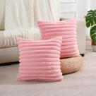Capa p/ almofada em pelucia wave soft - 50x50 cm