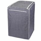 Capa P/ Máquina de Lavar Roupas - C/ Zíper - 12Kg a 18Kg - Cinza - Adomes Capa P/ Máquina de Lavar Roupas - C/ Zíper - 12Kg a 18Kg - Cinza - Adomes
