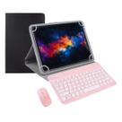 Capa p/ Tablet Hd10 M10 T500 X200 Universal + Teclado Bluetooth Compacto