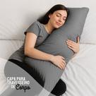 Capa p/ Travesseiro de Corpo Impermeável 50x140cm Com Zíper Coloridas Capa p/ Travesseiro de Corpo Impermeável 50x140cm Com Zíper Coloridas