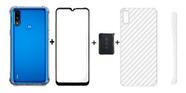 Capa + P3d + Pelicula Camera + P Traseira Para Moto E7 Power Capa + P3d + Pelicula Camera + P Traseira Para Moto E7 Power