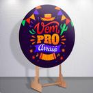 Capa Painel Redondo Festa Junina Para Festa 3d Decoração Top Premium 150x150 Capa Painel Redondo Festa Junina Para Festa 3d Decoração Top Premium 150x150