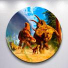 Capa Painel Redondo Festa Parque Dos Dinossauros Estampa Infantil Mini e Grande Decoração Divertida Capa Painel Redondo Festa Parque Dos Dinossauros Estampa Infantil Mini e Grande Decoração Divertida