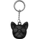 Capa para AirTag ZERODAMAGE SAHARA CASE com Mosquetão de Cachorro Preta