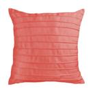 Capa para Almofada Drapeada Line em Veludo Quadrada Rosa Coral Capa para Almofada Drapeada Line em Veludo Quadrada Rosa Coral