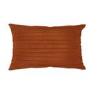 Capa para Almofada Drapeada Line em Veludo Retangular 60x40 Terracota Capa para Almofada Drapeada Line em Veludo Retangular 60x40 Terracota