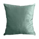 Capa para Almofada em Veludo Liso Quadrada 60x60 Verde Menta