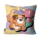 Capa para Almofada Mdecore Gato Cachorro Pets
