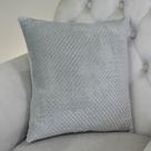 Capa Para Almofada Sonhare 1 Peça 45cm x 45cm Tecido Soft Com Zíper 100% Poliéster - Cinza