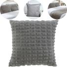 Capa para Almofada Travesseiro de Tecido Assento de Cadeira Sofa Cama 43x43cm Poliéster Premium Elegante Macia
