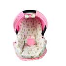 Capa para bebe conforto - urso rosa
