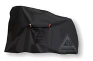 Capa Para Bicicleta Em Suporte De Parede Horizontal Capa Para Bicicleta Em Suporte De Parede Horizontal